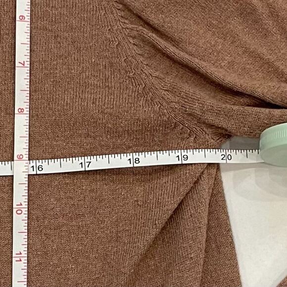 Old Navy Basic/Classic Cotton Blend Camel/Neutral/Tan Crew Neck Cardigan, XL - Picture 11 of 13